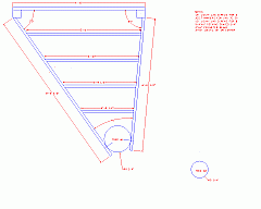 AutoCAD view of tree fort #4